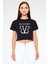 Black Veil Brides Siyah Crop Top Tişört 1