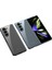 Samsung Galaxy Z Fold 5 Camlı Kapak Çift Parça Koruyucu Kılıf 2