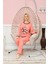 Bayan Uzun Kollu Pijama Takımı Model No 7601 2