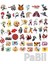 Naruto Shippuuden Anime Manga Figürleri Sticker - Çıkartma - Etiket - 10 Adet 3