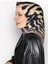 Soft Pamuk Siyah Zebra Desen Kadın Eşarp 2