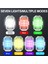 Kumandalı Mini LED Flashlı 7 Renk Rgb USB Şarjlı Araba Motosiklet Bisiklet Drone Uyumlu 3