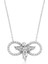 Gümüş Sonsuzluk Melek Bayan Kolye 1