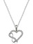 Gümüş Kalpli Sonsuzluk Bayan Kolye 1