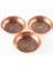 Dmt Copper Home Bakır Çerezlik Seti Kuruyemiş 3'lü Set 14 x 2,5 cm 1