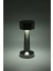 HL-007S Dekoratif Metal Gümüş Kablosuz Lambası Ledli 5V 3renk 7