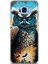 Samsung Galaxy S8 Plus Uyumlu Kılıf Hd Baskılı Kılıf - Baykuş Graffiti 1
