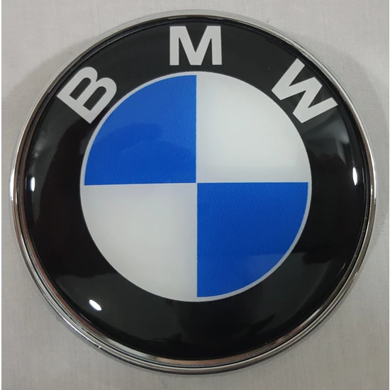 Nos Bmw  E36 Kaput Arması  8.2cm, Mavi , Bmw E36 Kaput Logosu , Bmw Logo