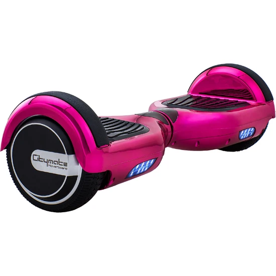 Smart Balance Citymate Elektrikli Kaykay Hoverboard 6.5 Inch Parlak Kasa Pembe