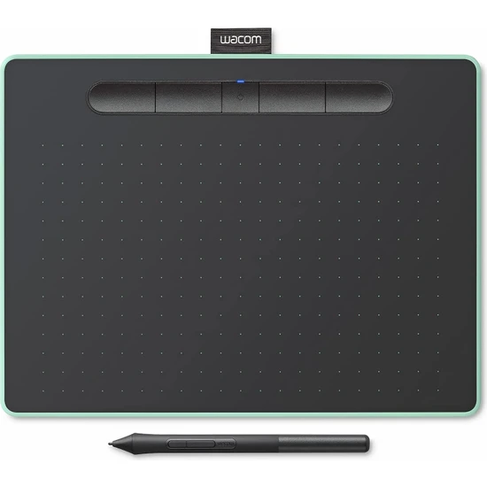 Wacom Intuos Orta Boy Bluetooth Grafik Çizim Tableti - Fıstık