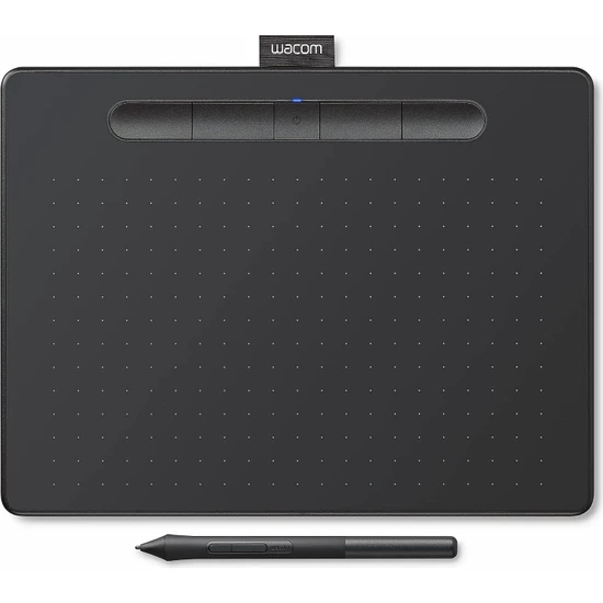 Wacom Intuos Orta Boy Bluetooth Grafik Çizim Tableti - Siyah