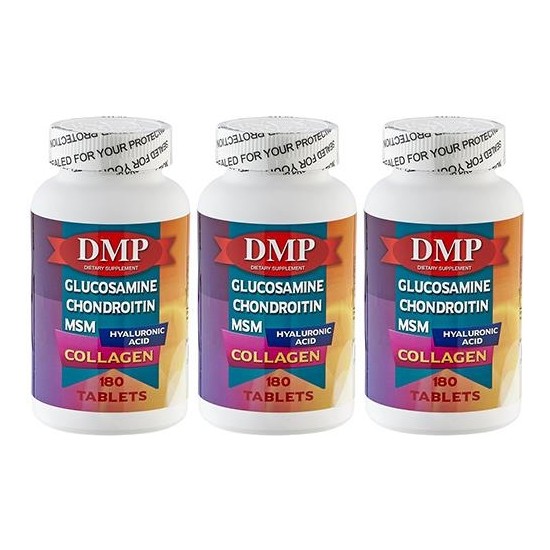 Dmp Glucosamine Chondroitin Msm 3 x 180 Tablet Hyaluronic Fiyatı