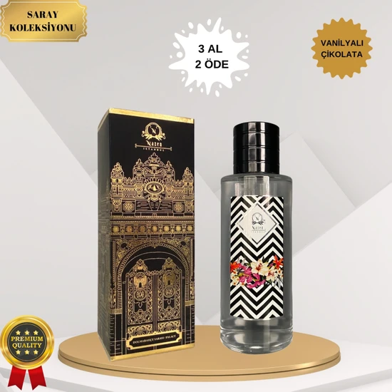 Nazen İstanbul Vanilyalı Çikolata Kokulu 250 ml Saray Koleksiyonu Premium Kolonya