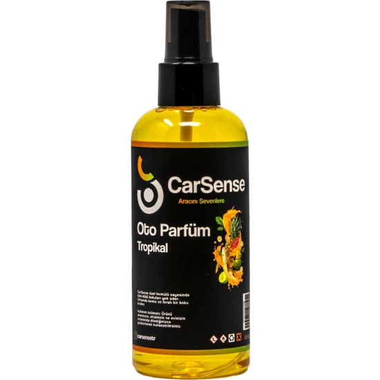 Carsense Oto Parfüm Tropikal - Sprey Araç Kokusu 200 ml
