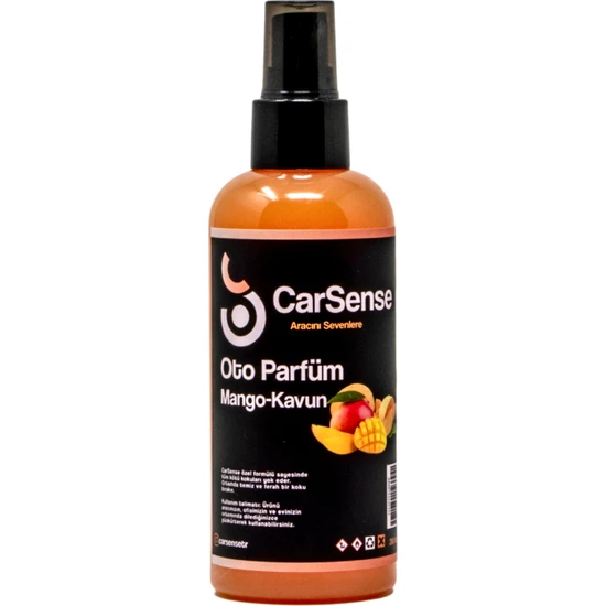 Carsense Oto Parfüm Mango-Kavun - Sprey Araç Kokusu 200 ml