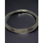 Gürbüz 1mm Gümüşlü Bakır Tel 30GR 4-5 Metre Arası Esnek Kullanım İçin Uygun
