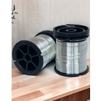 Gürbüz 0.80 mm Gümüş Renkli (7-8 Metre )Gelin,çiçek,filografi  ve Takı Teli