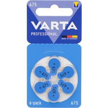 Varta Dexter Varta 675 No Kulaklık Pili (6lı Paket)