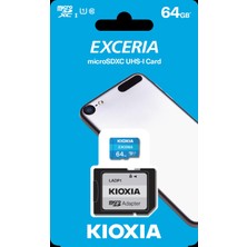 Kioxia 64GB Mıcro Sdhc C10 100MB/S Kıoxıa LMEX1L064GG2