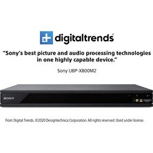 Sony UBP-X800M2 4K UHD Ev Sineması Akışı Blu-Ray Disk Oynatıcı