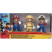 Ni̇ntendo Super Mari̇o Mari̇o Odyssey Set 3'lü Paket 10 cm