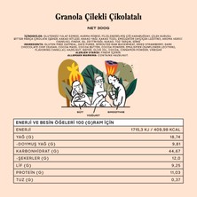 The Good Wild Glütensiz, Şeker İlavesiz Granola Çilekli Çikolatalı 300 gr