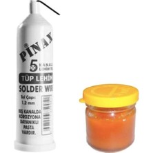 Lehim Teli Tüp + Lehim Pastası