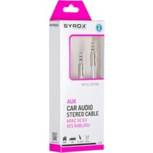 Syrox C20 Aux Araç ve Ev Ses Kablosu C20 SUNTECHC20