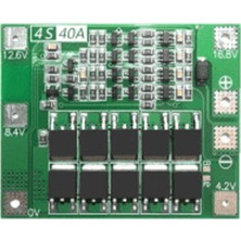 4s Bms 40A 14.8 V 16.8V 18650 Lityum Pil Şarj Koruma Devresi