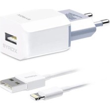 Syrox SYX-J46 Iphonelıghtnıng 1.6 Amper Hızlı Şarj Cihazı Seti