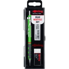 Rotring Yeşil Tikky Uçlu Kalem Okul Seti 0.7 Rotring Tikky Versatil Okul Seti 0.7