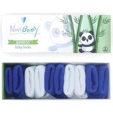 Novibaby 5'li Bambu Yenidoğan Bebek Çorap I Brave Boy I Kız Erkek Bebek Çorabı