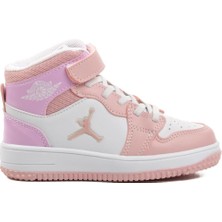 Cool Haykat Uzun Çocuk Basket Ayakkabı Lila - Pembe
