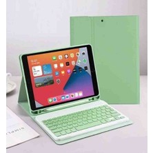 CoverCenter Aksesuar Dünyası Apple iPad Air 3 10.5 A2152 A2123 2154 Klavyeli Bluetooth Özellikli Tablet Kılıf