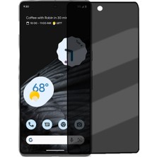 Microcase Google Pixel 7 Pro Privacy Gizlilik Filtreli Tam Kaplayan Tempered Cam - AL3125