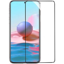 Microcase Xiaomi Redmi Note 12T Pro Tam Kaplayan Çerçeveli Mat Cam Koruma - AL3124