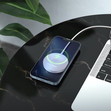 Borofone Manyetik  Wireless Kablosuz Type-C  Şarj Cihazı BQ18 3'ü 1 Arada Iwatch-Phone -Headset Kulaklık