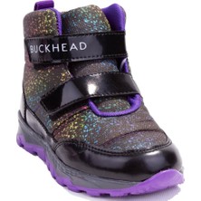 Buckhead 4183 Siyah Mor Snowshell Ortopedik Günlük Kız Çocuk Bot