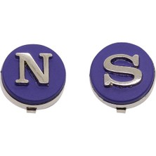 Coolmenclub Kişiye Özel Harfli Geçmeli Kol Düğmesi