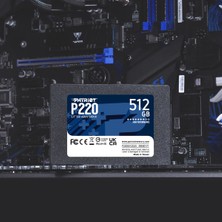 Patriot P220 512GB 550-500MB Sata3 SSD