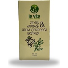 Lavita  Zeytin Yaprağı  & Üzüm Çekirdeği Ekstresi