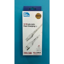 3.1A Hızlı Şarj Kablosu Type C
