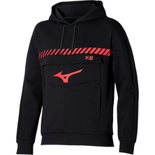 Mizuno Sergio Ramos Sweat Hoody Erkek Sweatshirt Siyah