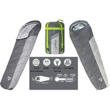 Bestway Pavillo Hiberhide 0 (-4-1 C) Uyku Tulumu 230X80X60 cm Gri 68104