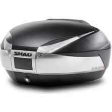 Shad Sh-48 Motosiklet Arka Çanta Titanyum