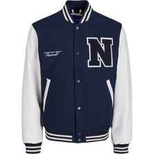 Jack & Jones Erkek Kolej Yaka Mont 12241559