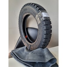 Maruti Tyre Maruti Tyres Set 400-12 (Tubetype) Motorsiklet/sepet Lastiği ve Iç Lastik Power Lugset