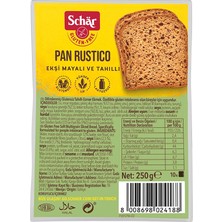 Schar Rustico Glutensiz Lifli Ekmek 250 GR (8 ADET)