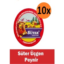 Süter Üçgen Peynir 6 Porsiyon 10 Adet