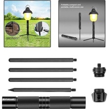 Lonni Kamera Akıllı Telefon Tripod Sahibi, Akıllı Telefon Kamp Işığı Için (Yurt Dışından)